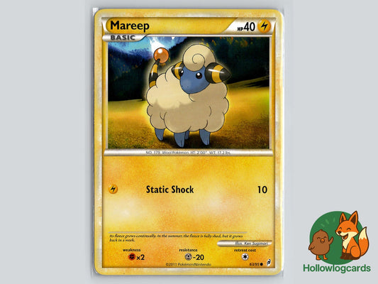 Mareep (63/95) - Call of Legends Pokémon Card