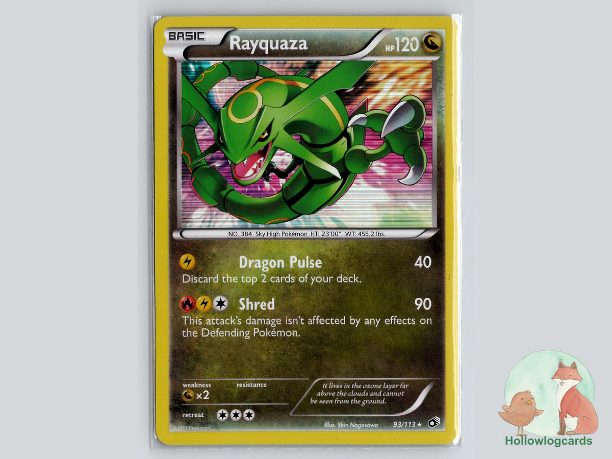 Rayquaza (93/113) - Legendary Treasures Pokémon Card