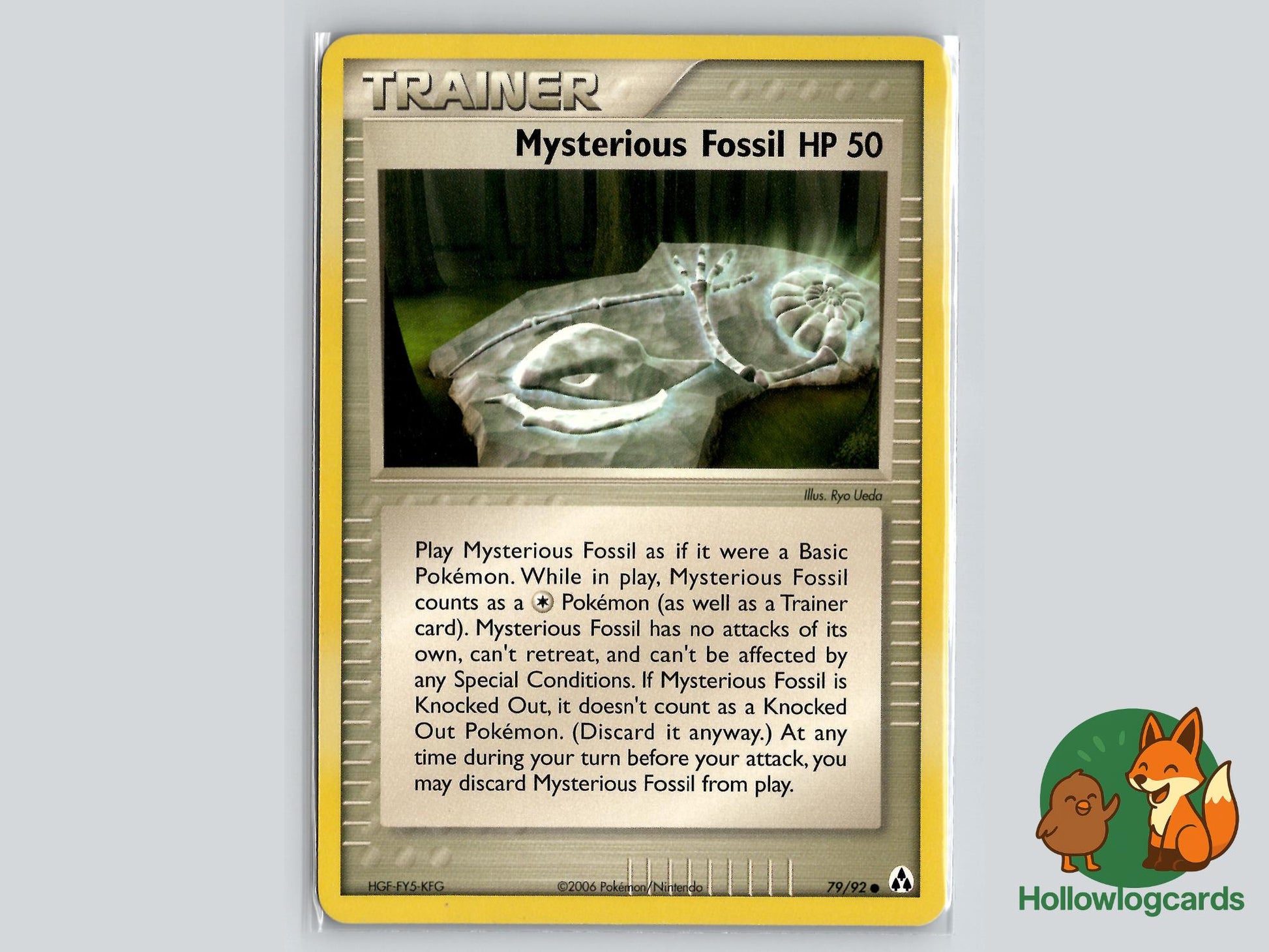 Mysterious Fossil (79/92) - Legend Maker Pokémon Card