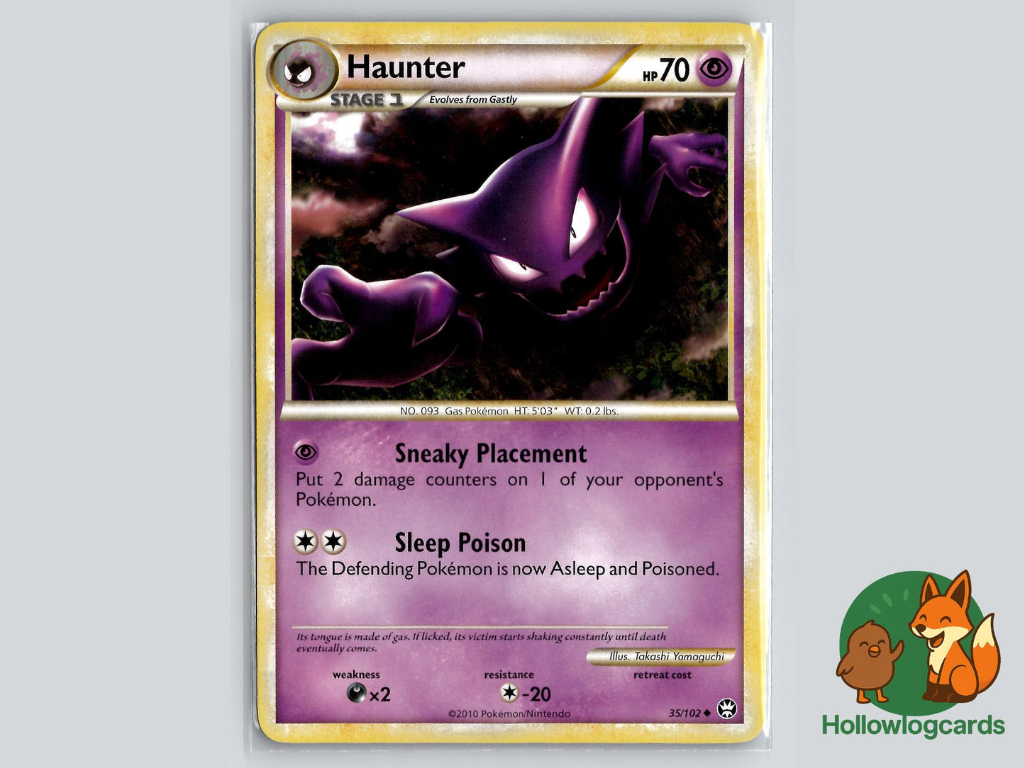 Haunter (35/102) - Triumphant Pokémon Card