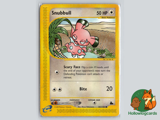 Snubbull (101/144) - Skyridge Pokémon Card