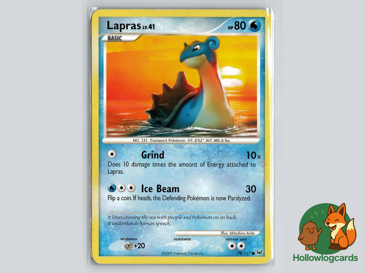 Lapras (79/127) - Platinum Pokémon Card