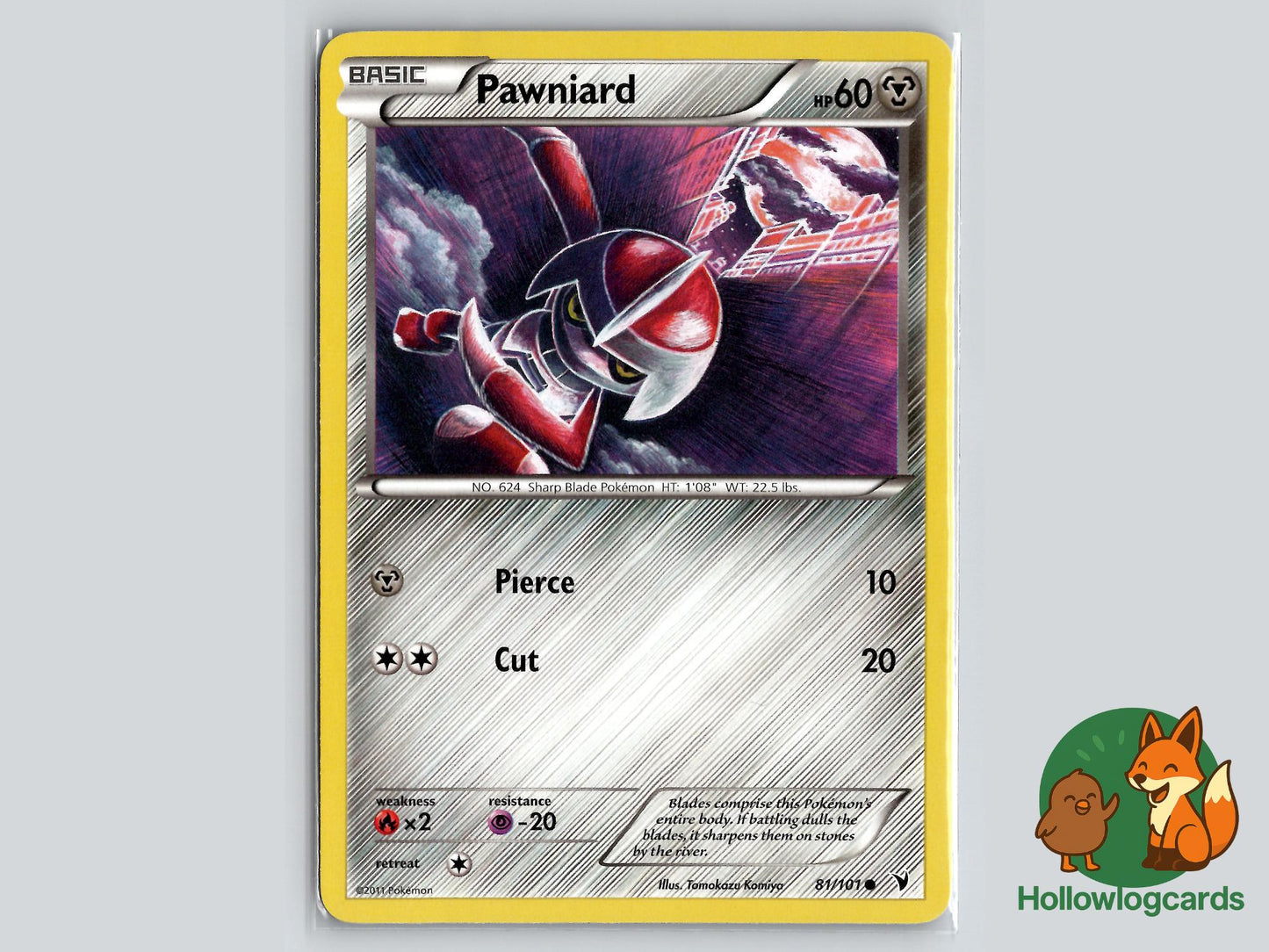 Pawniard (81/101) - Noble Victories Pokémon Card