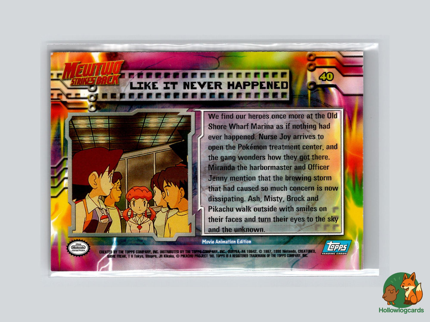 Like It Never Happened (#40) - Topps Mewtwo Strikes Back
