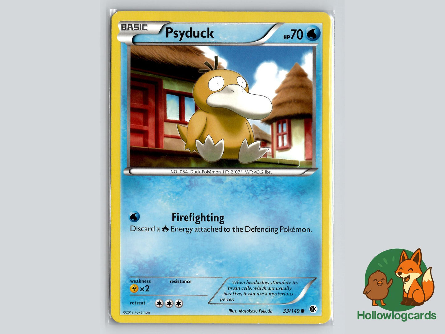 Psyduck (33/149) - Boundaries Crossed Pokémon Card