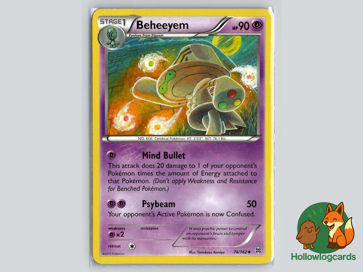 Beheeyem (74/162) - BREAKthrough Pokémon Card