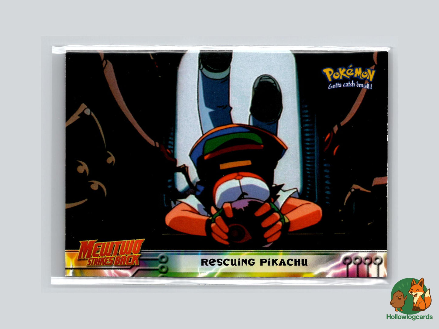 Rescuing Pikachu - Topps Mewtwo Strikes Back Trading Cards Pokémon Card