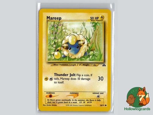 Mareep (58/75) - Neo Discovery Pokémon Card