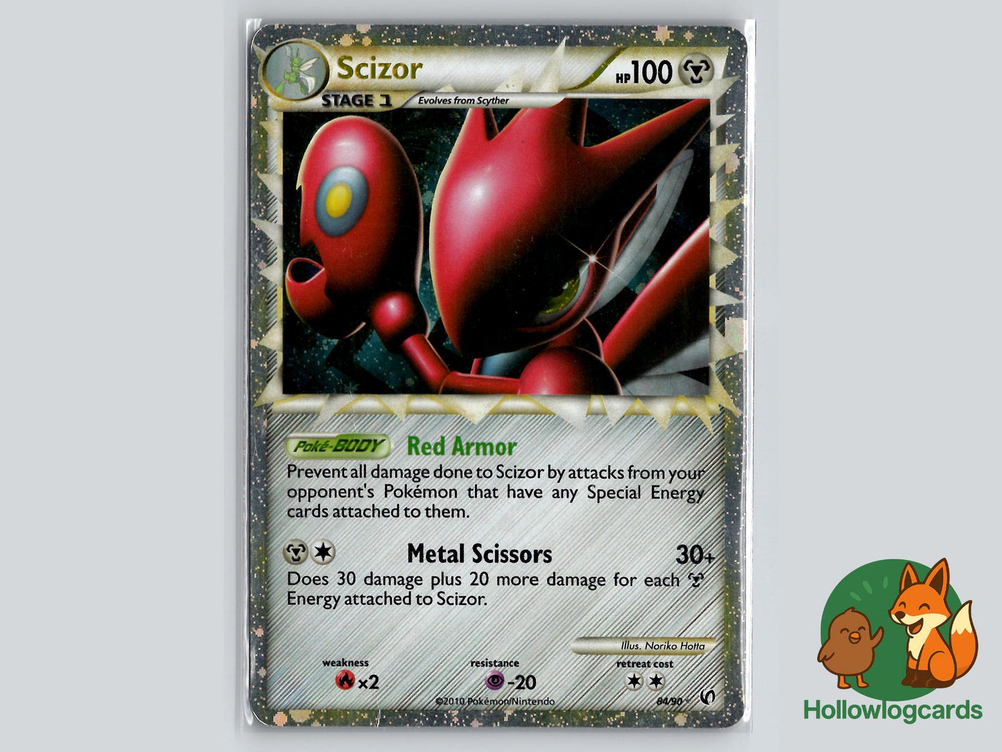 Scizor (84/90) - Undaunted Pokémon Card