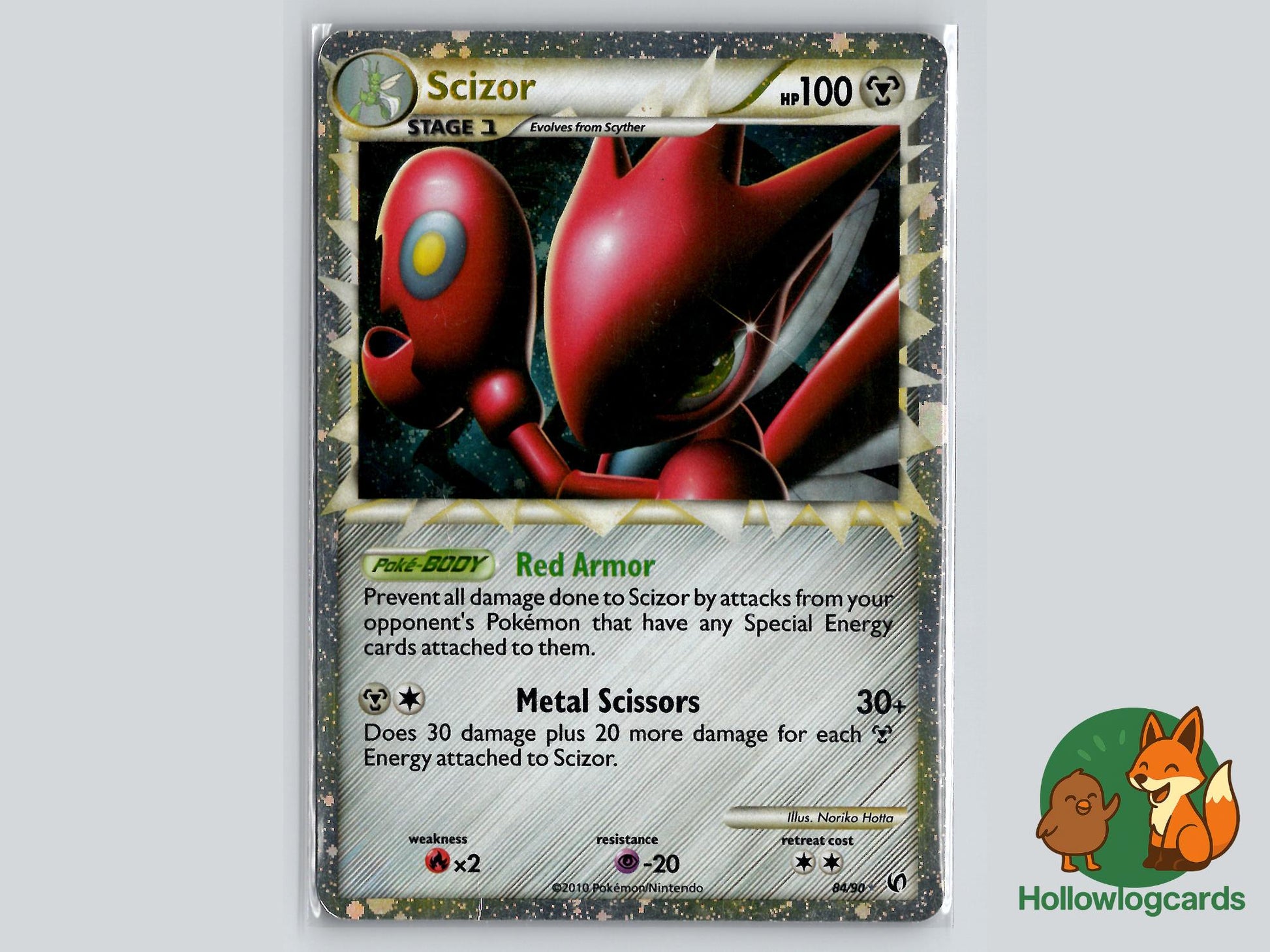 Scizor (84/90) - Undaunted Pokémon Card