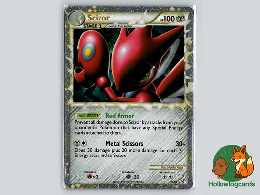 Scizor (84/90) - Undaunted Pokémon Card