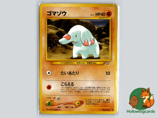 Phanpy - Neo Genesis Pokémon Card