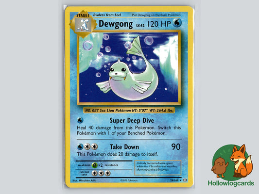 Dewgong (29/108) - Evolutions Pokémon Card
