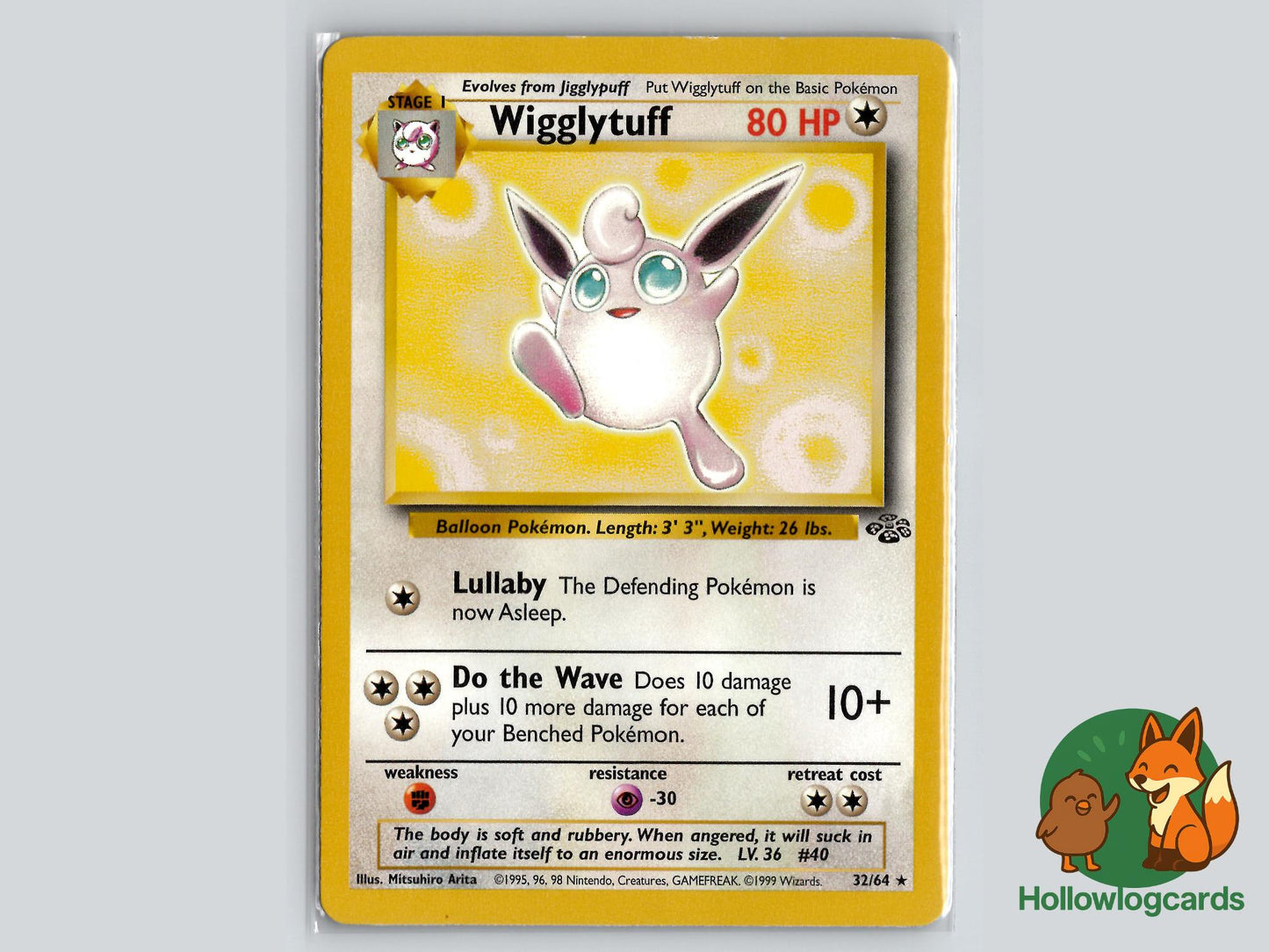 Wigglytuff (32/64) - Jungle Pokémon Card