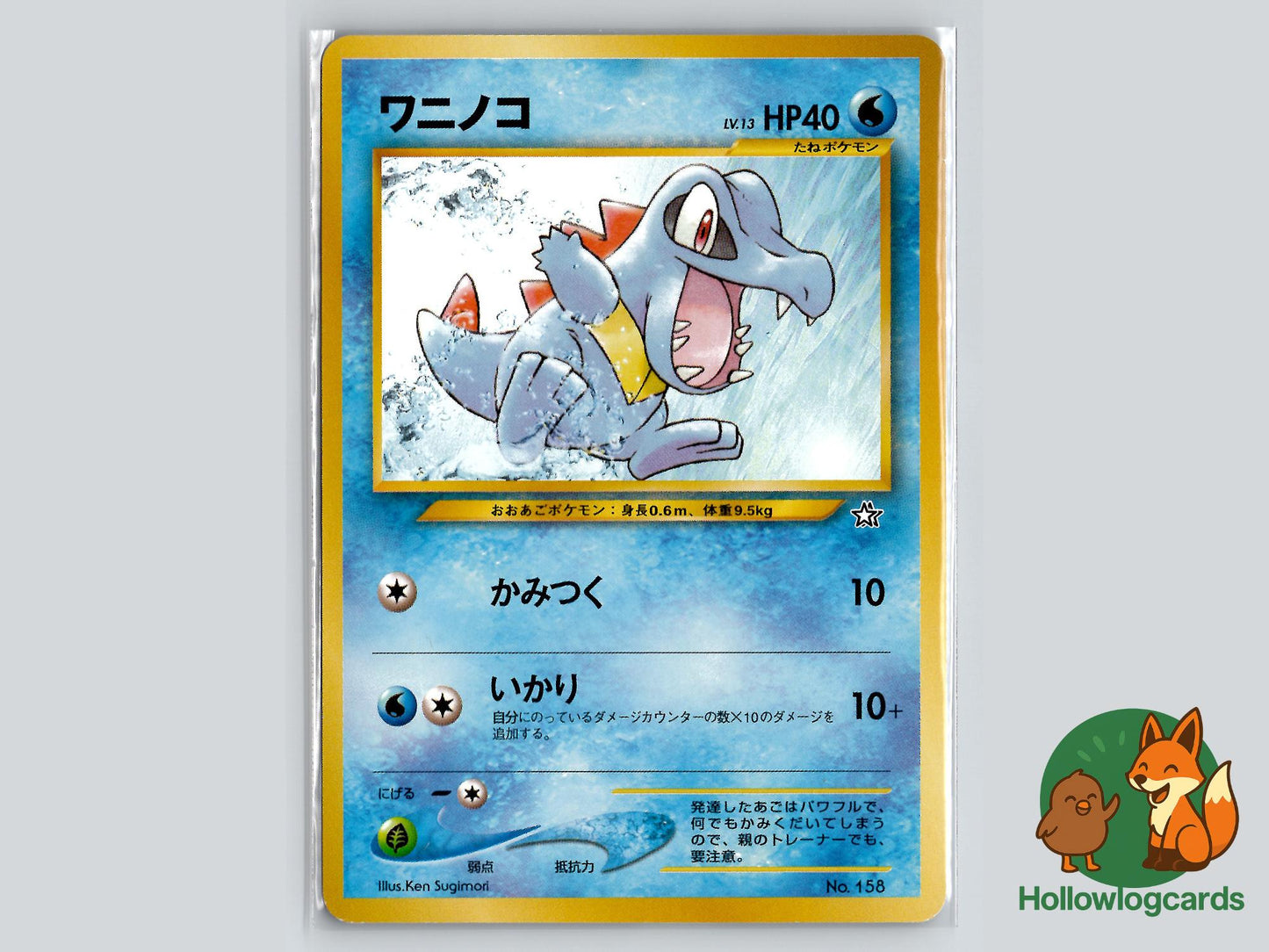 Totodile - Neo Premium File 1 Pokémon Card