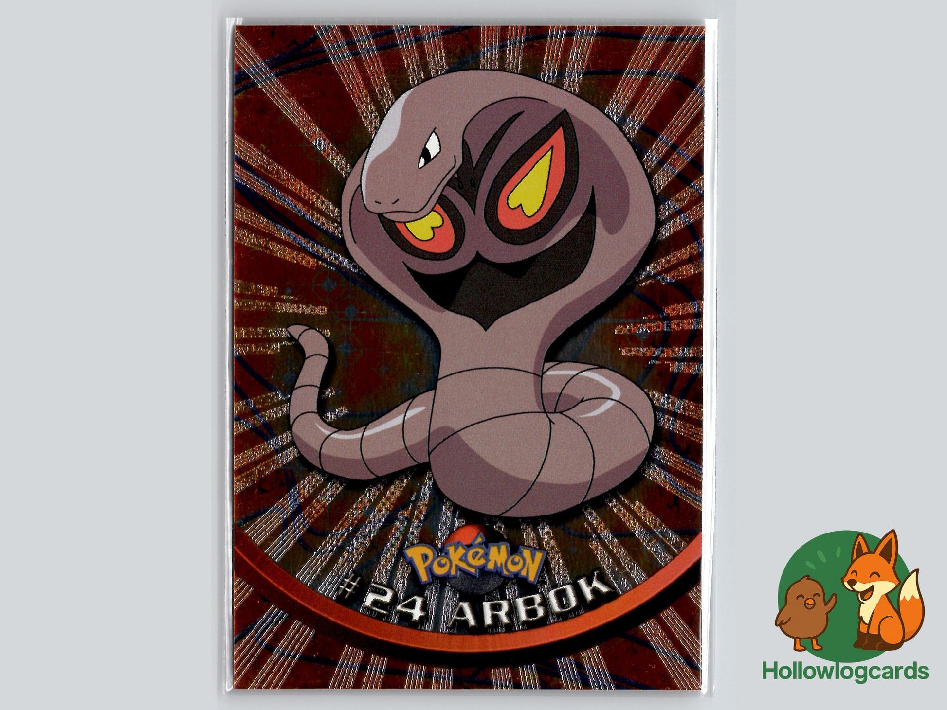 Arbok - Topps Trading Cards Series 1 Pokémon Card