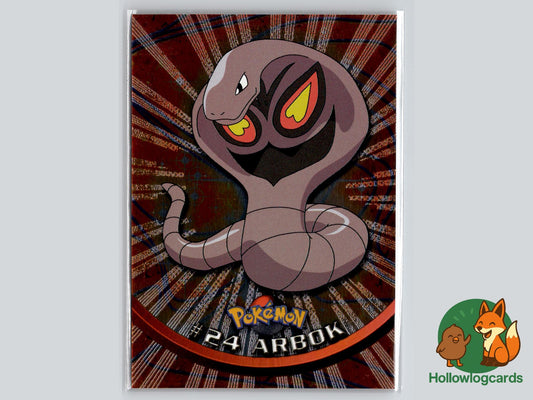 Arbok - Topps Trading Cards Series 1 Pokémon Card