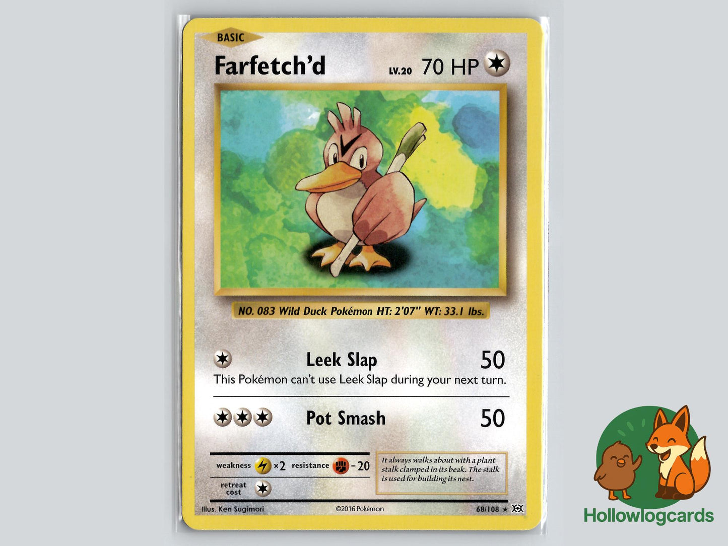 Farfetch'd (68/108) - Evolutions Pokémon Card