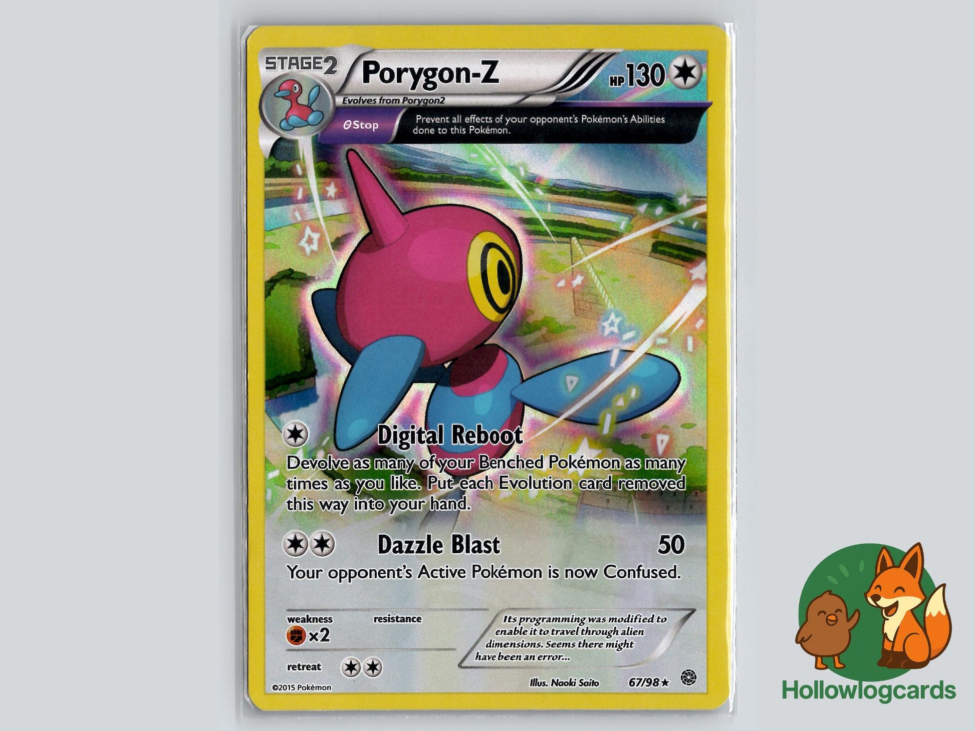 Porygon (67/98) - Ancient Origins Pokémon Card