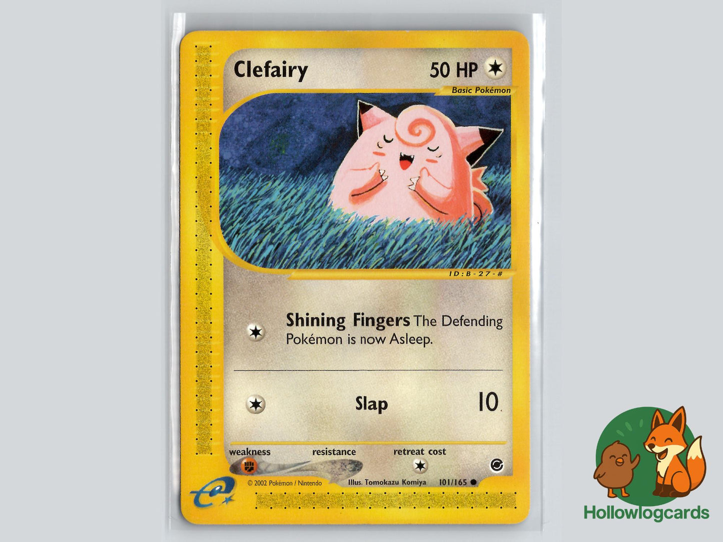 Clefairy (101/165) - Expedition Base Set Pokémon Card