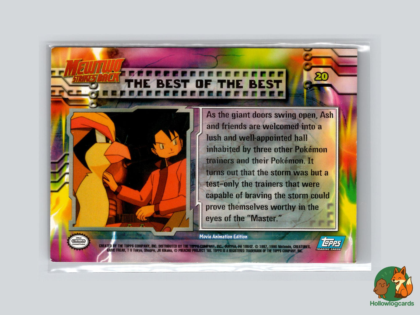 The Best Of The Best (#20) - Topps Mewtwo Strikes Back