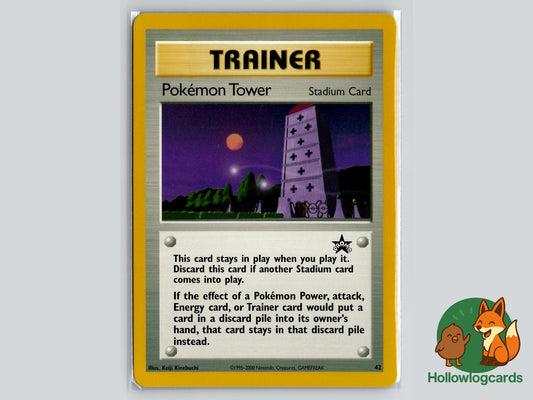 Pokemon Tower (42) - Wizards Black Star Promos Pokémon Card