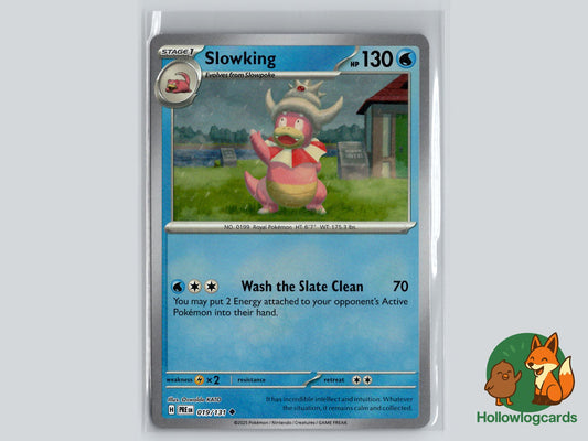 Slowking (019/131) - Prismatic Evolutions Pokémon Card