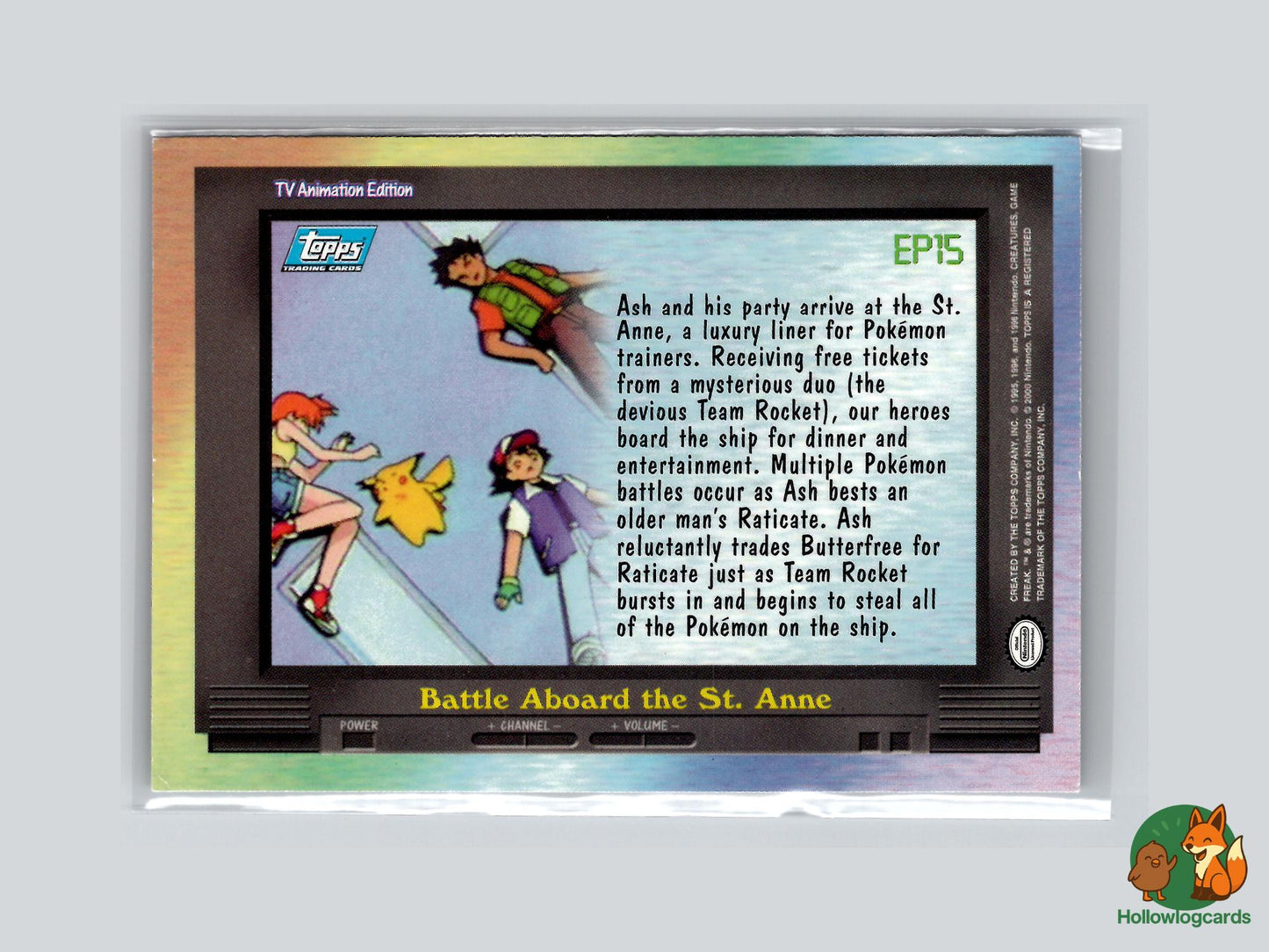 EP15 Battle Aboard the St. Anne (#137) - Topps Trading Cards Series 2