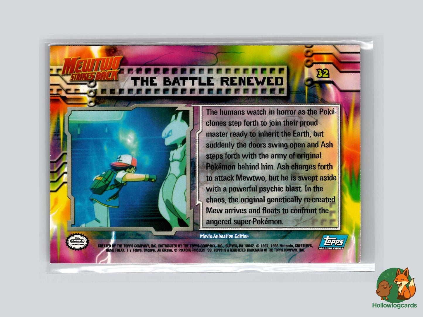The Battle Renewed [Scyther] (#32) - Topps Mewtwo Strikes Back