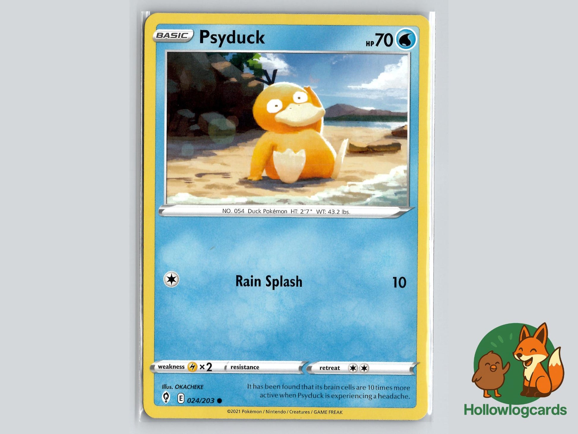 Psyduck (024/203) - Evolving Skies Pokémon Card