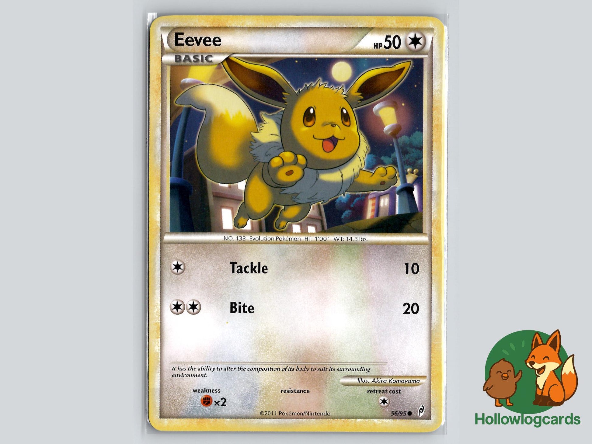 Eevee (56/95) - Call of Legends Pokémon Card