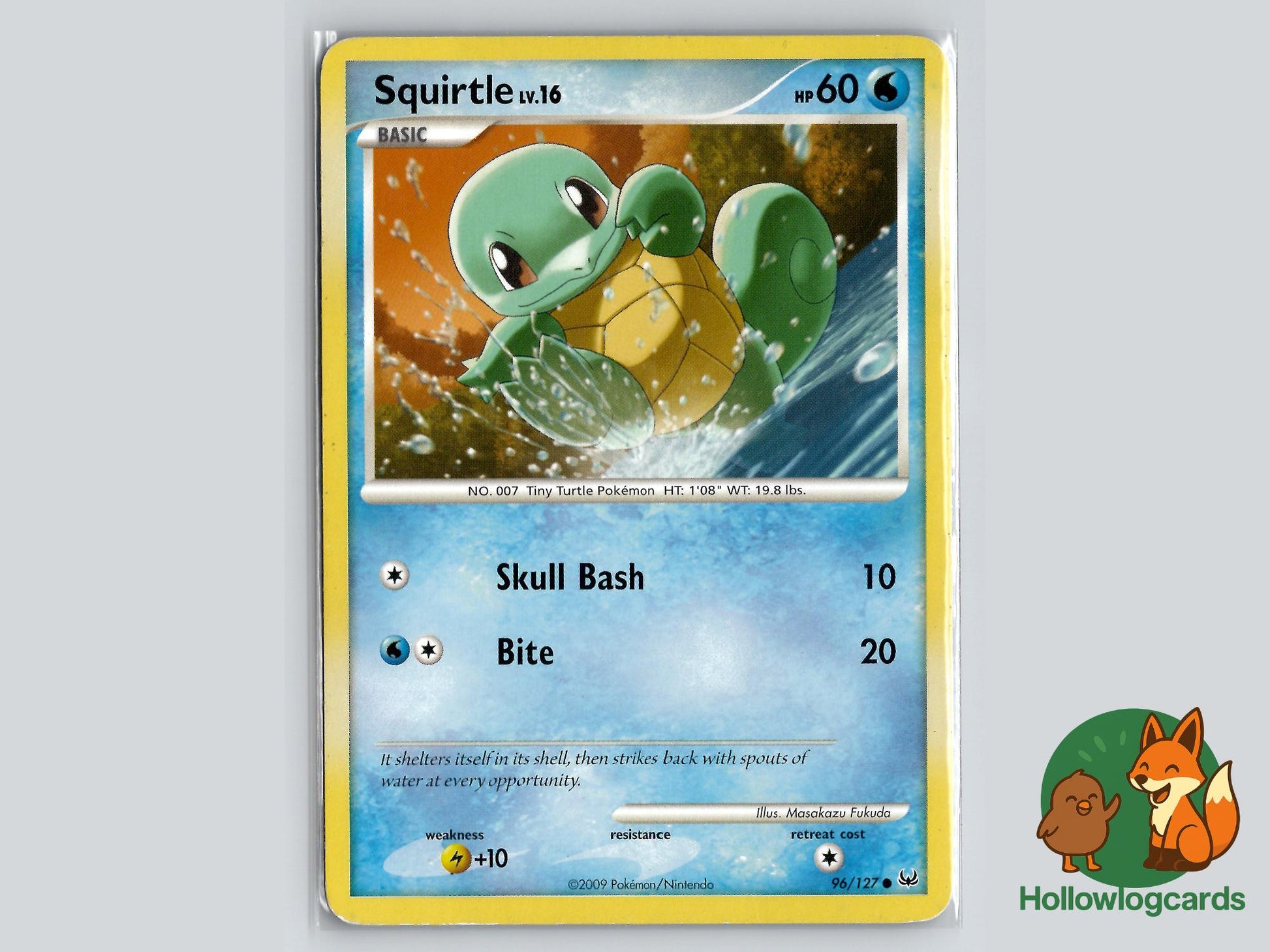 Squirtle (96/127) - Platinum Pokémon Card