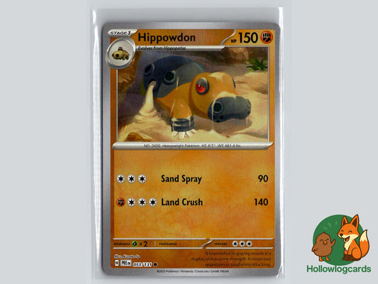 Hippowdon (053/131) - Prismatic Evolutions Pokémon Card