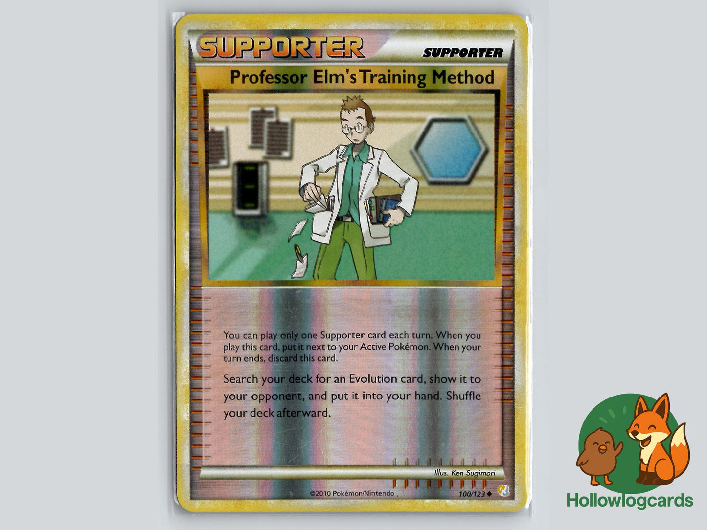 Professor Elm's Training Method (100/123) - HeartGold & SoulSilver Pokémon Card