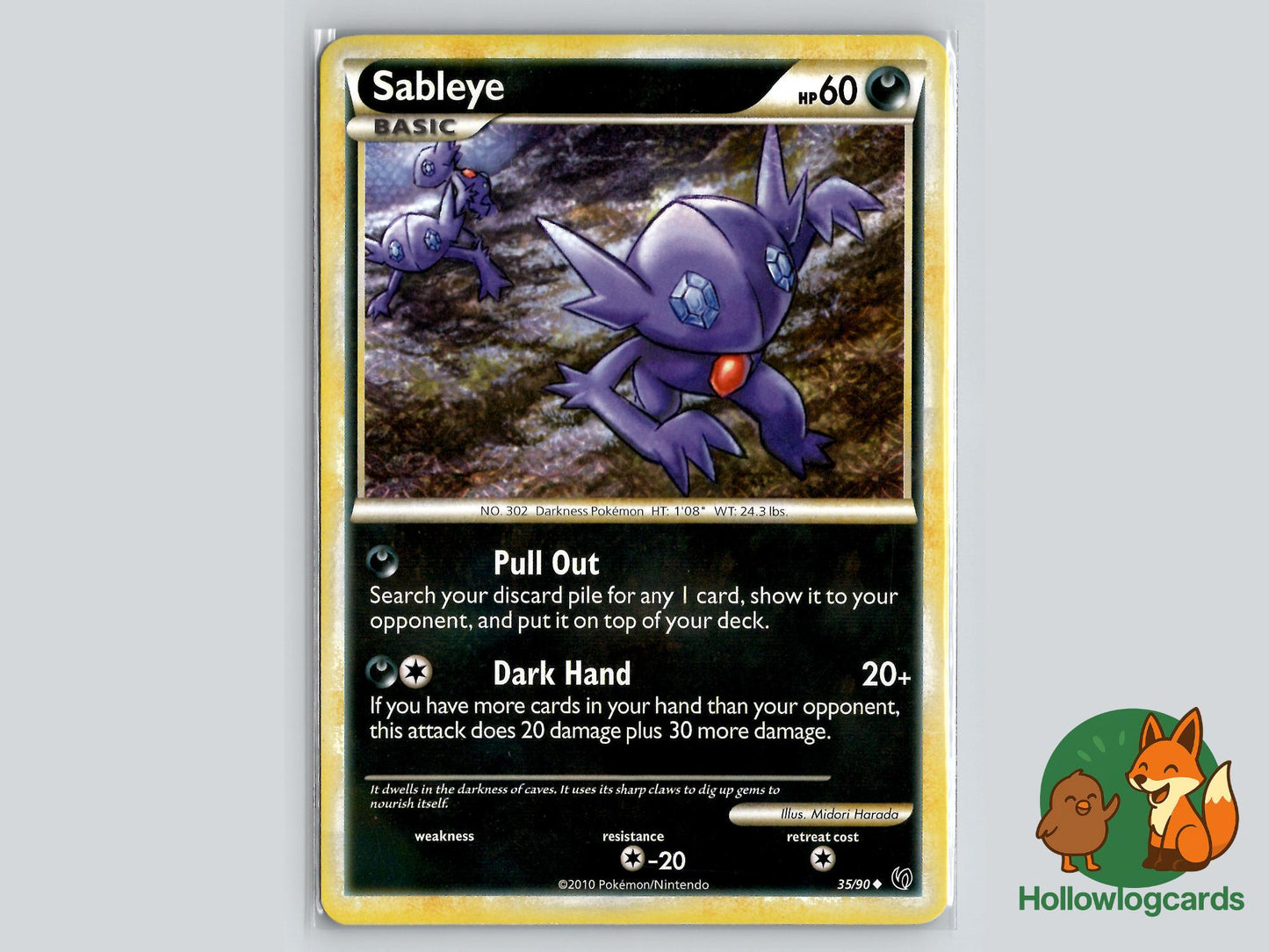 Sableye (35/90) - Undaunted Pokémon Card