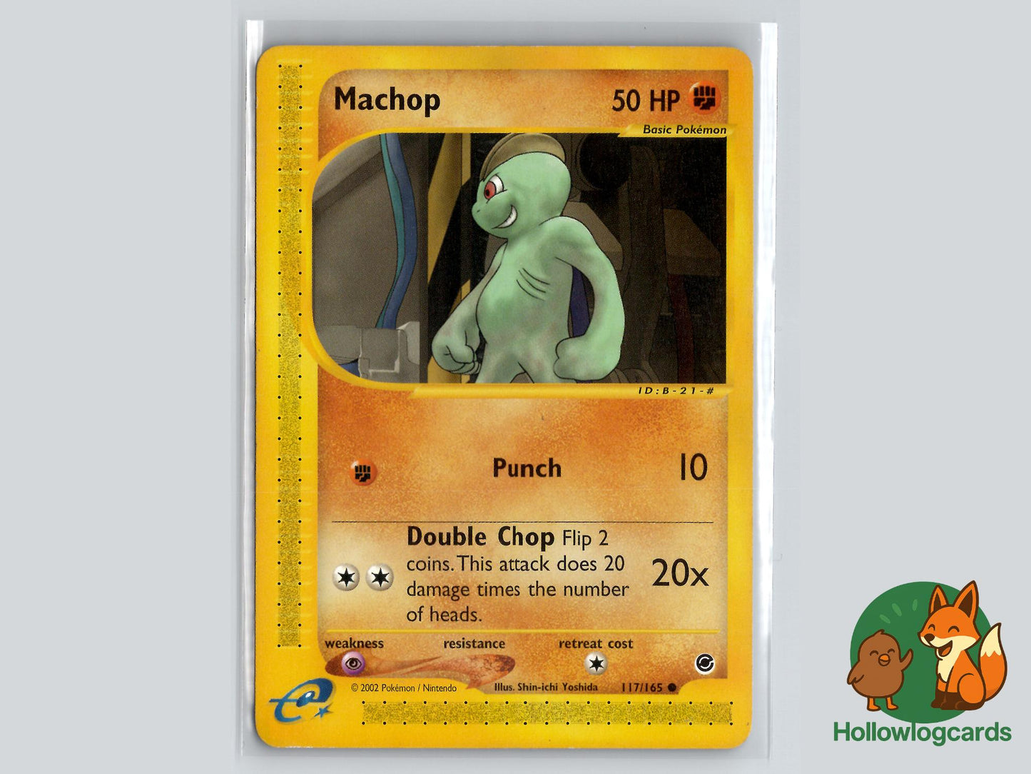 Machop (117/165) - Expedition Base Set Pokémon Card