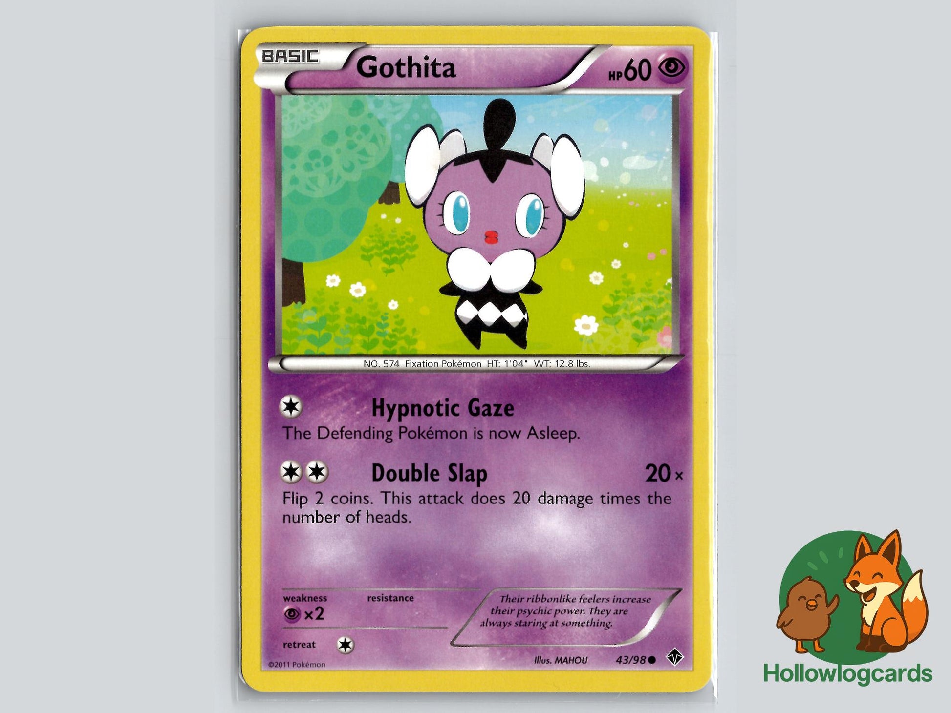 Gothita (43/98) - Emerging Powers Pokémon Card