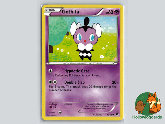 Gothita (43/98) - Emerging Powers Pokémon Card