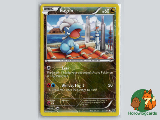 Bagon (55/108) - Roaring Skies Pokémon Card