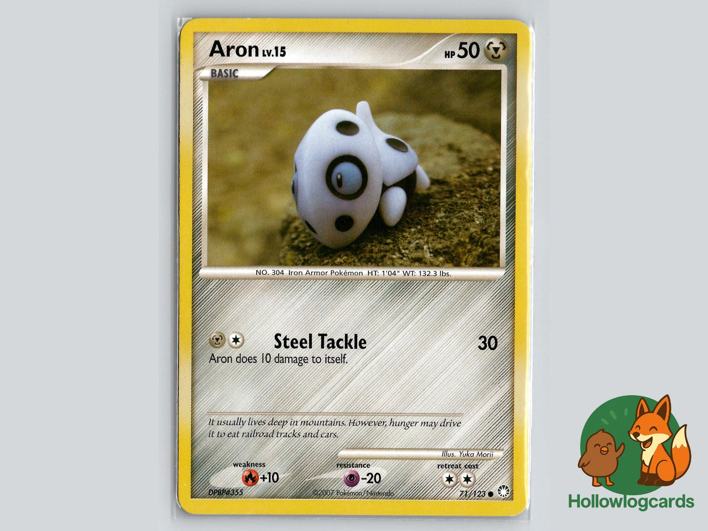 Aron (71/123) - Mysterious Treasures Pokémon Card