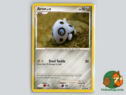 Aron (71/123) - Mysterious Treasures Pokémon Card
