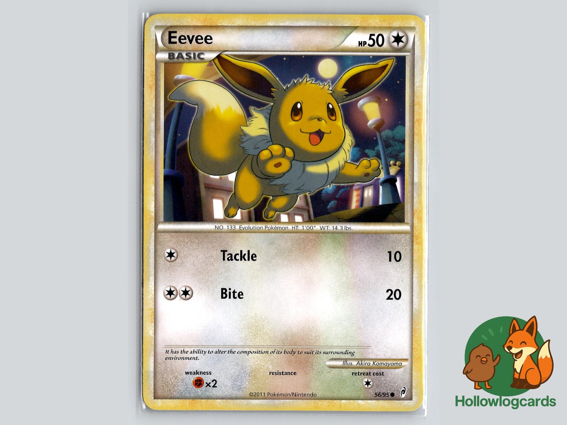Eevee (56/95) - Call of Legends Pokémon Card