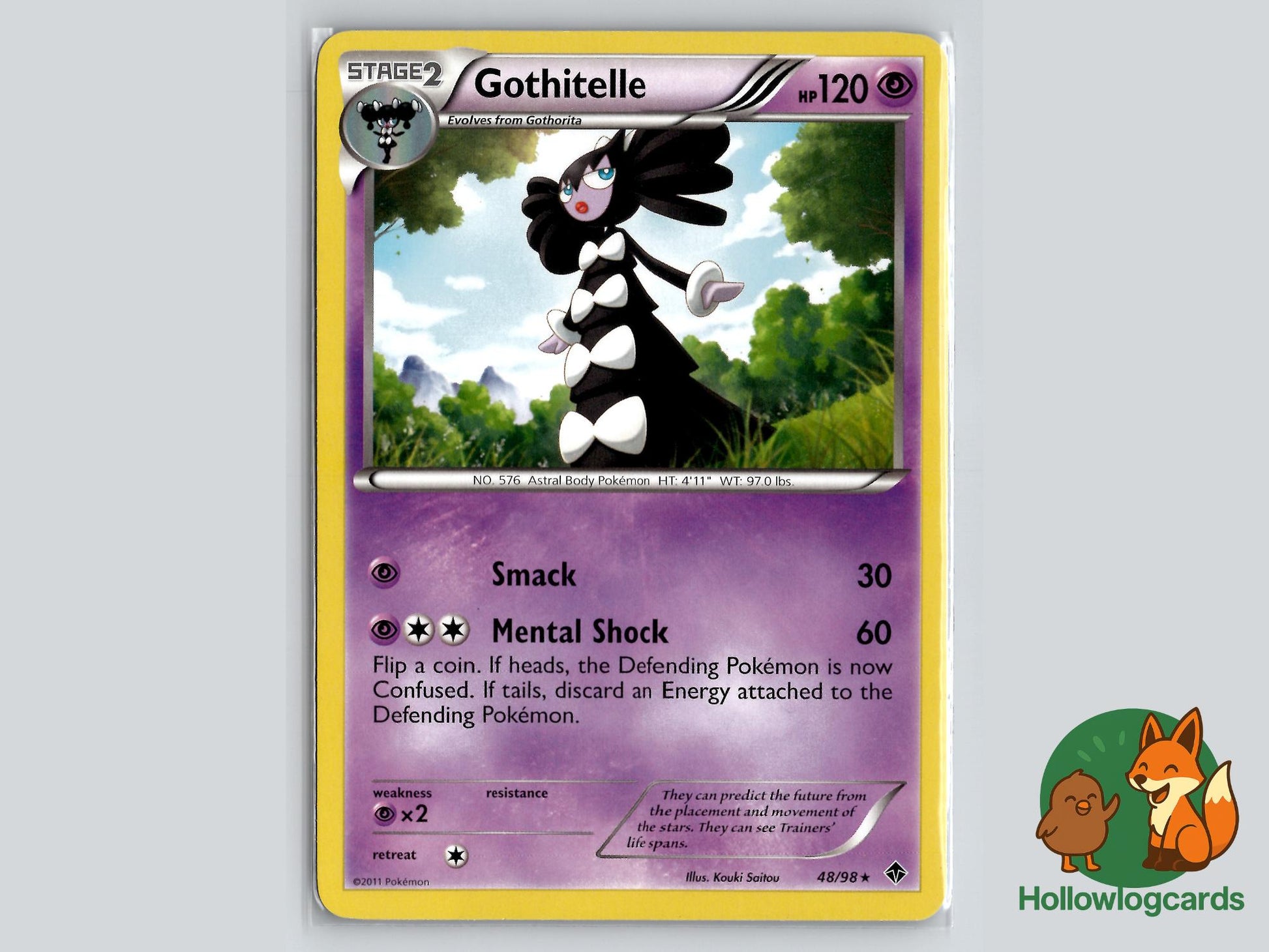 Gothitelle (48/98) - Emerging Powers Pokémon Card