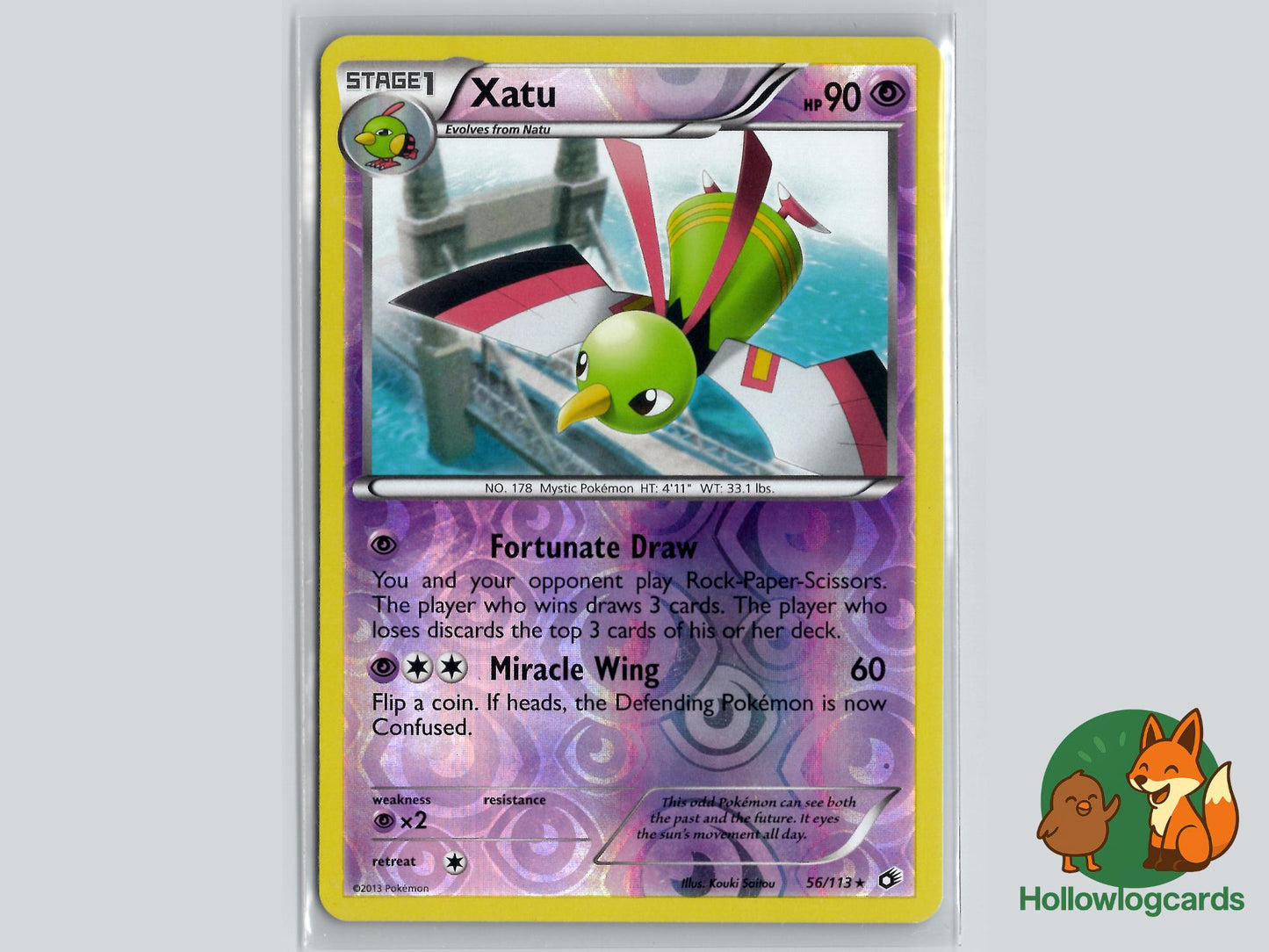 Xatu (56/113) - Legendary Treasures Pokémon Card