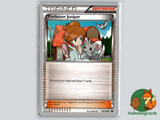 Professor Juniper (98/108) - World Championship Decks Pokémon Card