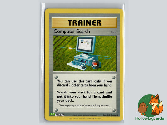 Computer Search (020/034) - Trading Card Game Classic Pokémon Card