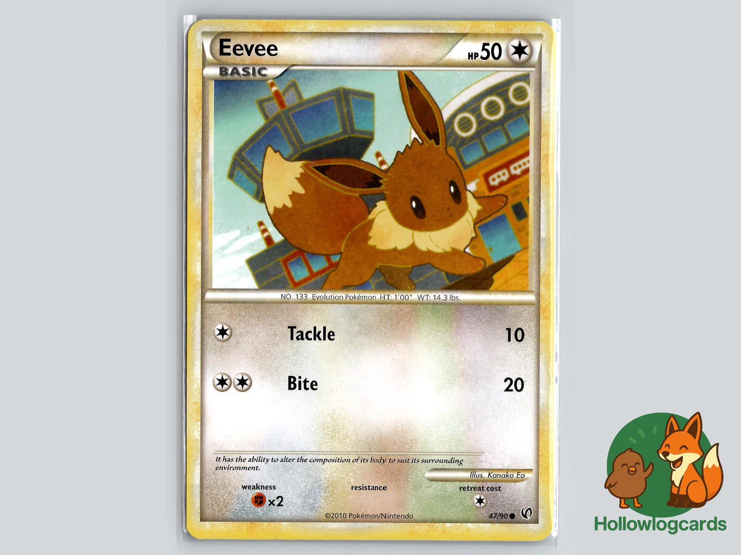 Eevee (47/90) - Undaunted Pokémon Card