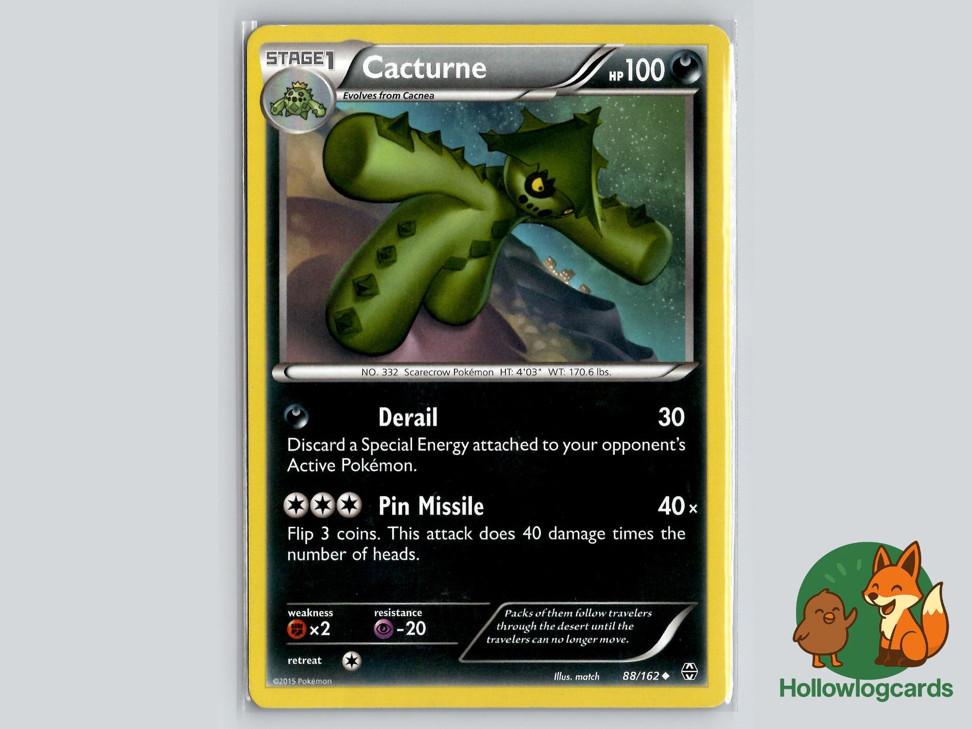 Cacturne (88/162) - BREAKthrough Pokémon Card