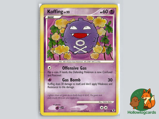 Koffing (68/111) - Rising Rivals Pokémon Card