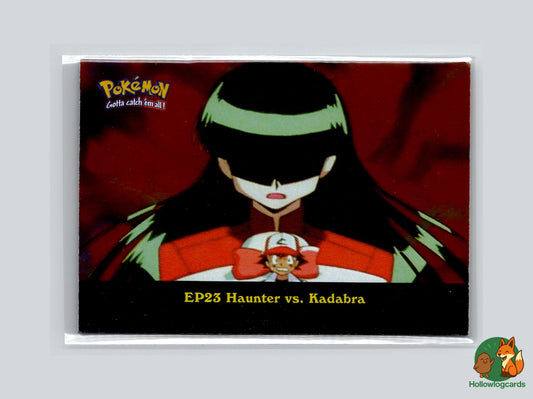 EP23 Haunter vs. Kadabra - Topps Trading Cards Series 2 Pokémon Card
